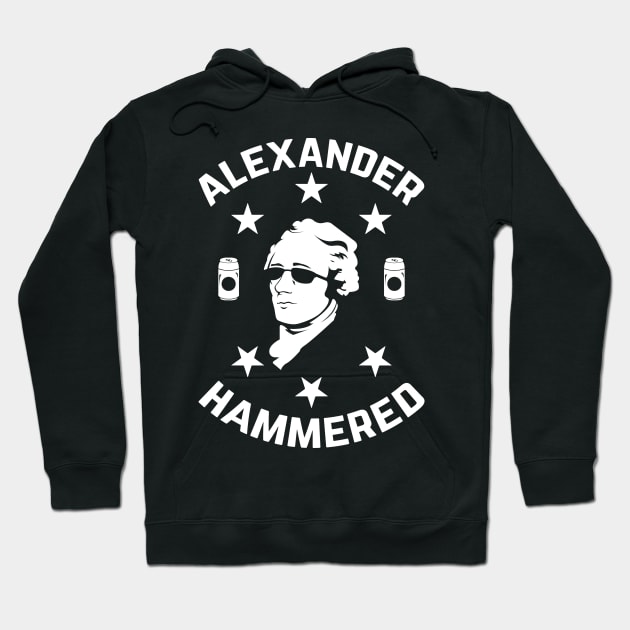 Alexander Hamilton Funny Hamilton Pun 4th Of July Hoodie by scribblejuice